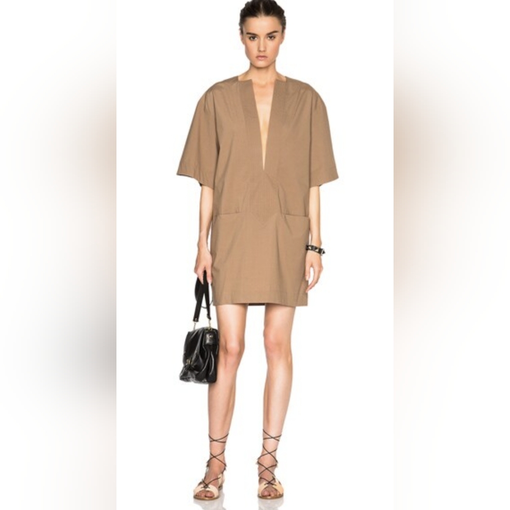 Totême "Zagora" tunic in khaki